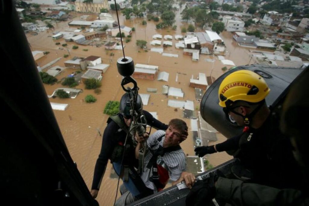 RIO GRANDE SO SIL DESASTRE INCHENTE AJUDA